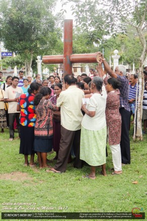 Lenten pilgrimage to Shrine of Our Lady of Madhu - 2017