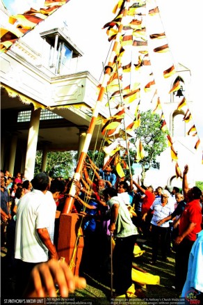 Hoisting of Flags Staff - 2016