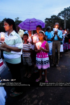 Lenten pilgrimage to Shrine of Our Lady of Madhu - 2017