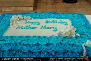 Blessed Mother Mary's Birthday - 2015